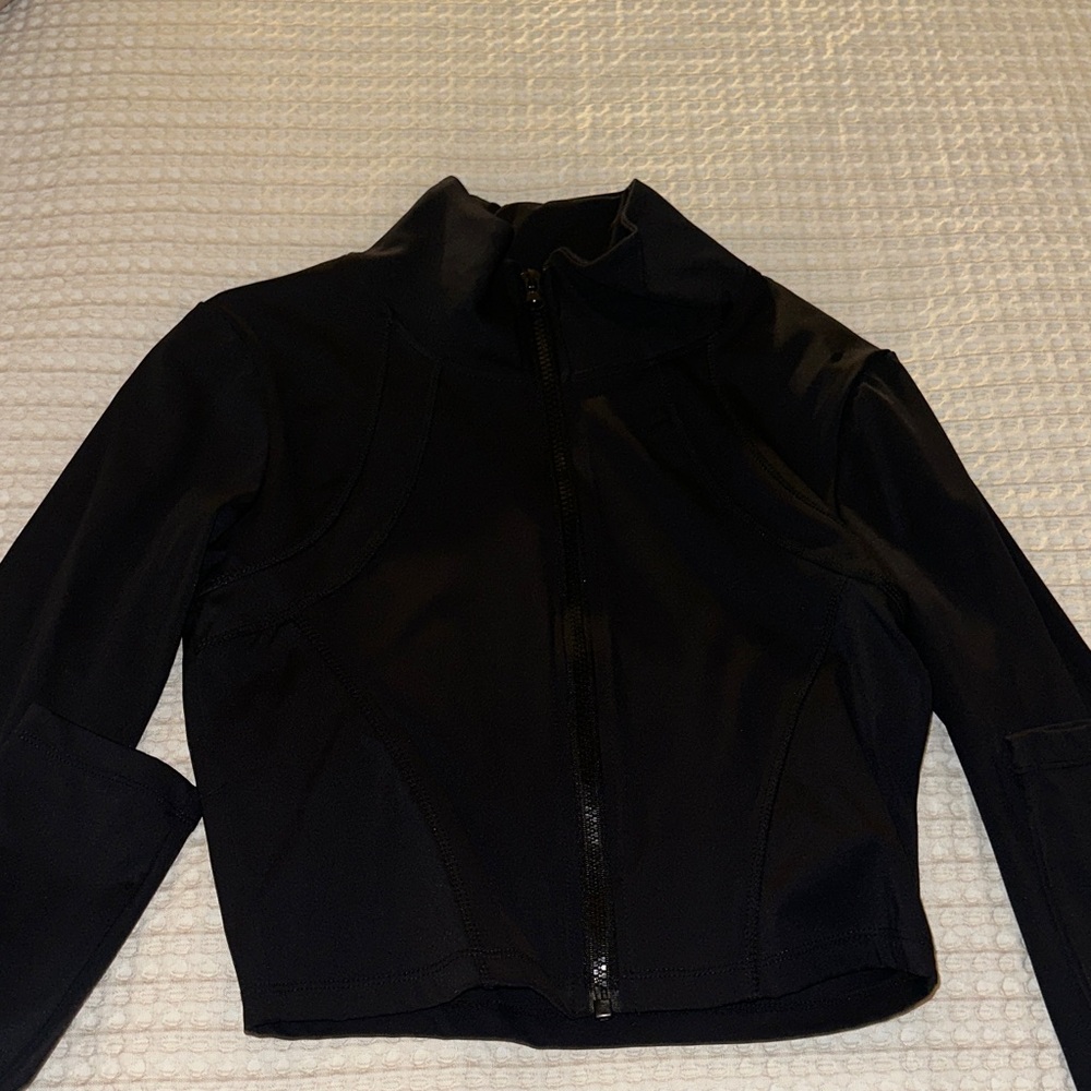 Forever 21 Black Bomber Jacket